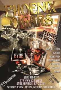 Phoenix Cigars Flyer Front Paint 2